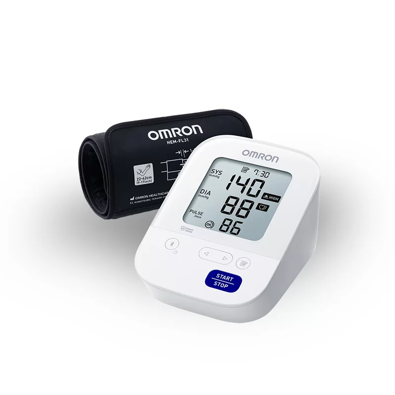 Blood Pressure Monitor With Bluetooth (Omron HEM 7156T)